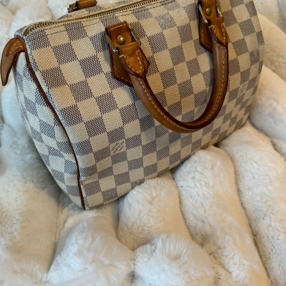 Speedy 30 Damier Azur Canvas - Picture 3 of 8